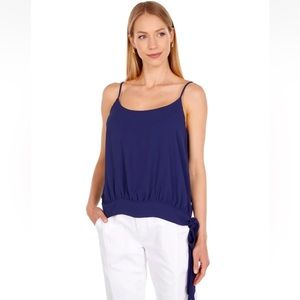 Lilly Pulitzer Ainsley Top True Navy spaghetti straps M
